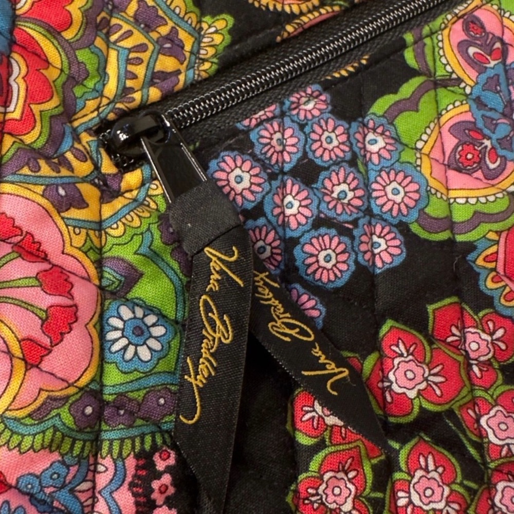 Vera Bradley Colorful Paisley Shoulder Bag - Picture 3 of 7